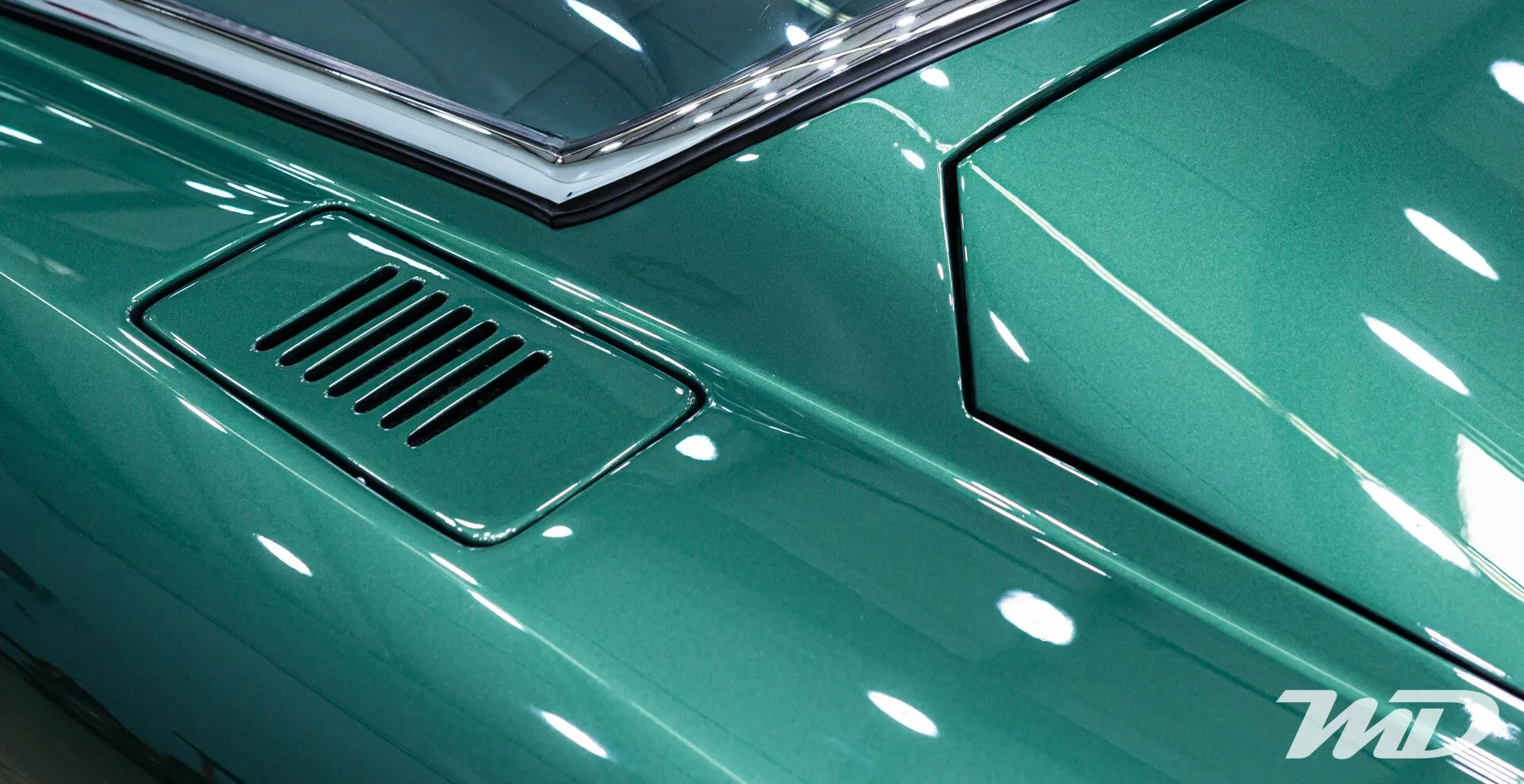 CQuartz Professional ceramic coated green paintwork at Metropolitan Detail in Redmond