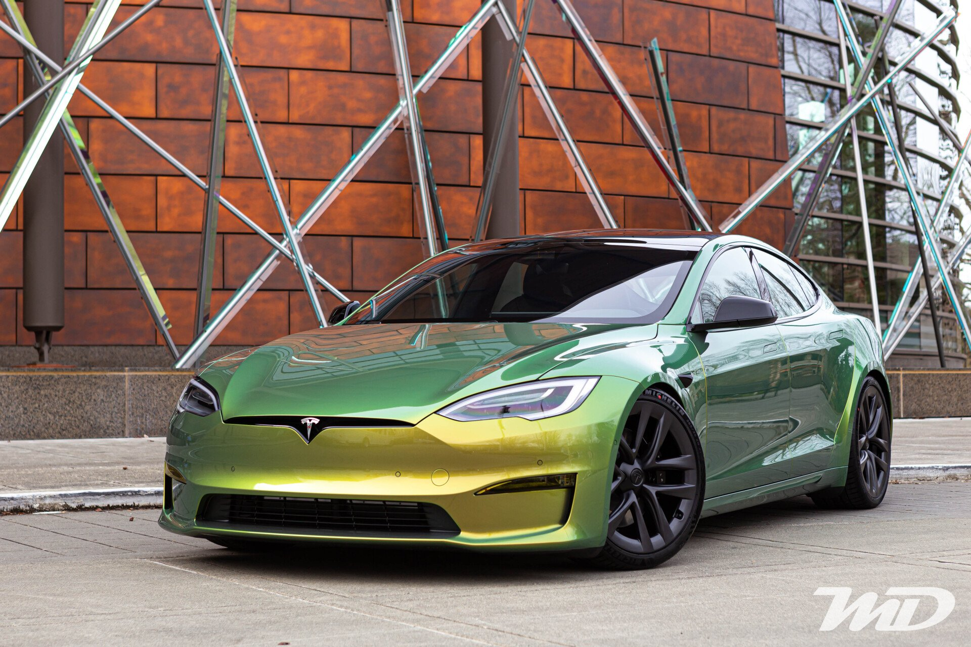 Tesla Model S protected at Metropolitan Detail